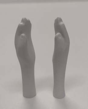 Rączki gipsowe Damskie Ręce Główka gipsowa popiersie gipsowe