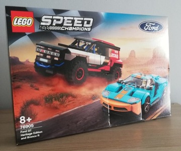 LEGO Speed Champions 76905 Ford GT Heritage Edition i Bronco R