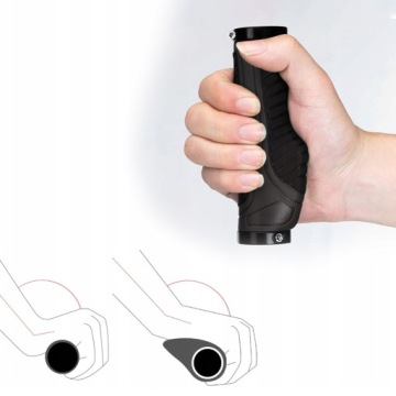 ВЕЛОСИПЕДНЫЕ РУЧКИ ROCKBROS BIKE GRIP НЕСКОЛЬЗЯЩИЕ РЕЗИНОВЫЕ РУЧКИ