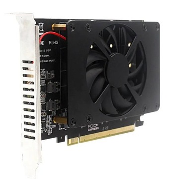 PCI-EX16 NVME M.2 MKEY SSD macierzy RAID Adap
