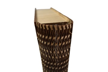 Рождественское украшение светодиодная книга из дерева с подсветкой