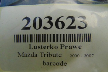 MAZDA TRIBUTE ZRCÁTKO PRAVÉ