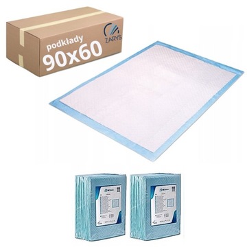 Podkłady HIGIENICZNE chłonne 60x90 cm MOCNE BETATEX ZARYS 50 szt.