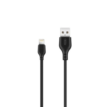 XO kabel klasyczny NB103 USB - Lightning 1,0 m 2,1A czarny