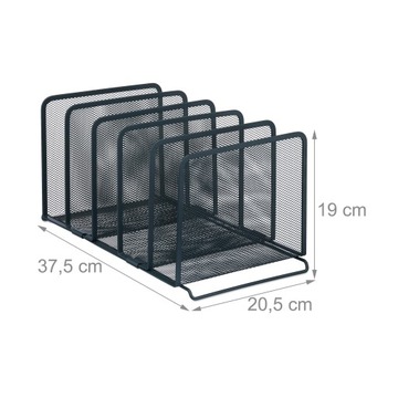 ПОЛКА ДЛЯ ДОКУМЕНТОВ С 5 ОТДЕЛЕНИЯМИ, ОРГАНИЗАТОР