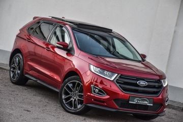 Ford Edge II SUV 2.0 TDCi Twin-Turbo 210KM 2017 Ford Edge EDGE 2.0 BiTDCI 209KM ST-LINE LED Panorama Wentyle Gwarancja 12m