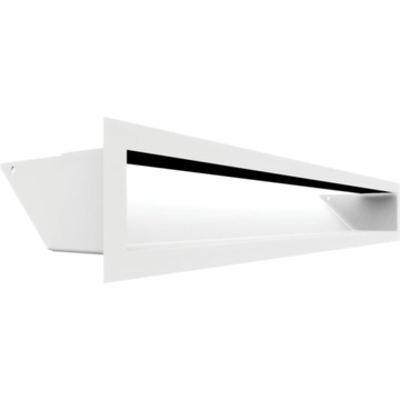 Каминная решетка GRATKI Luft 9х60 Простая Декоративная Вентиляционная Черная