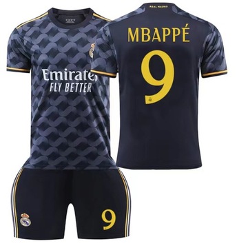 НОВАЯ ФУТБОЛЬНАЯ ФОРМА МАДРИД Ф.К. MBAPPÉ № 9, ДЕТСКАЯ ФУТБОЛЬНАЯ ФОРМА 2024 ГОДА