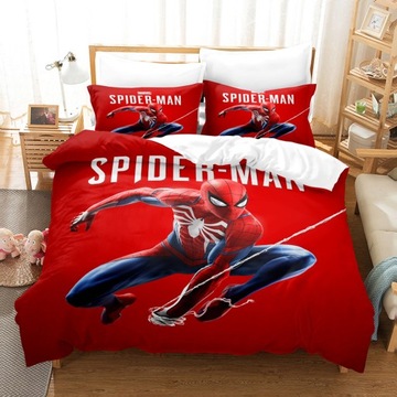 Spider-Man 3D KOMPLET POŚCIELI POSZEWKA 140x200