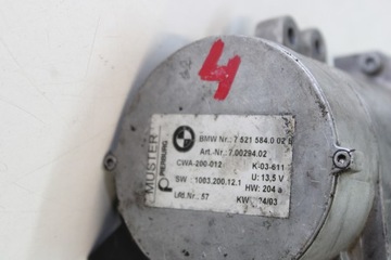 BMW E60 E63 E90 2.5 3.0 530I N52 ČERPADLO VODY ELEKTRICKÁ PIERBURG 7521584