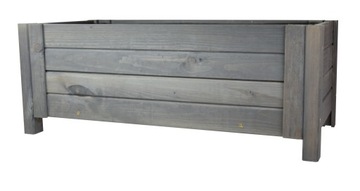 ДЕРЕВЯННЫЙ ЦВЕТОЧНЫЙ ГОРШОК, деревянная коробка, 80 см