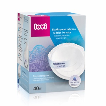 Прокладки для лактации LOVI DISCREET ELEGANCE 40 шт.