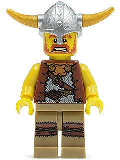 LEGO FIGURKA MINIFIGURES SERIA 4 Wiking col054