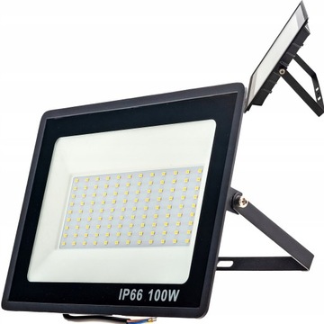 Halogen Reflektor NAŚWIETLACZ LED 100W 9000lm SLIM
