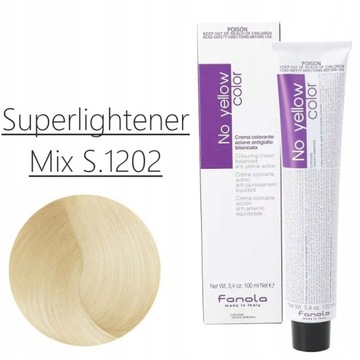 Fanola No Yellow Color Farba 100ml kolor S.1202