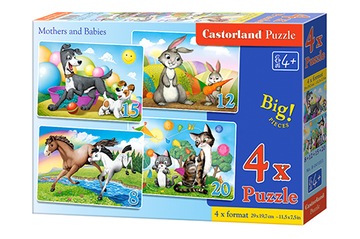 CASTOR PUZZLE 8-12-15-20 MOTHERS AND BABIES