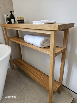 LOFT CONSOLE дубовая консоль для ванной комнаты