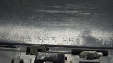 MASKA MŘÍŽKA VW PASSAT B7 3AA853651G