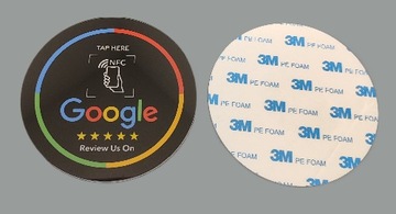 ПОДСТАВКА ДЛЯ НАКЛЕЙКИ ДЛЯ ОСТАВЛЕНИЯ МНЕНИЯ GOOGLE NFC + БОНУС