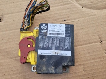 STEROWNIK SENSOR MODUŁ AIRBAG PODUSZEK VW PASSAT B6 3C0909605M