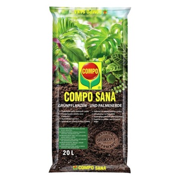 Compo Sana podłoże do roślin zielonych 20L