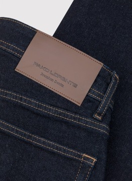 Granatowe spodnie jeansowe Regular PAKO LORENTE roz. W34 L32