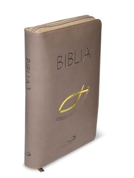 Biblia kolorowa Oprawa na zamek Złocone brzegi