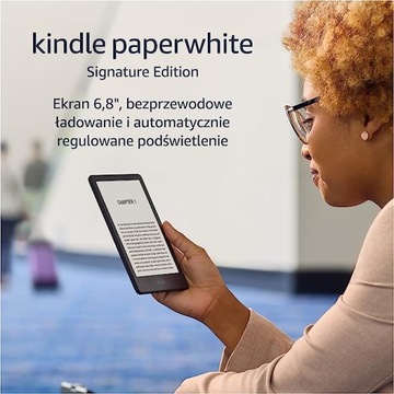 Ридер Amazon Kindle Paperwhite 11 Signature Edition, 32 ГБ, 6,8 дюйма, синий