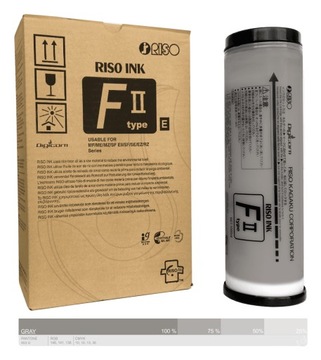 RISO farba S-8126E Gray FII - 1000ml