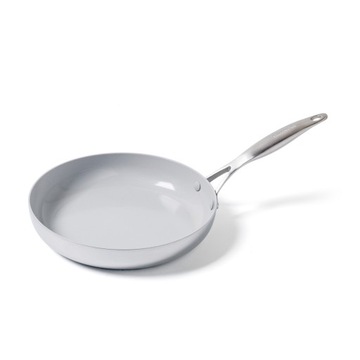 Patelnia 30cm stalowa ceramiczna powłoka uniwersalna 30cm nieprzywierająca