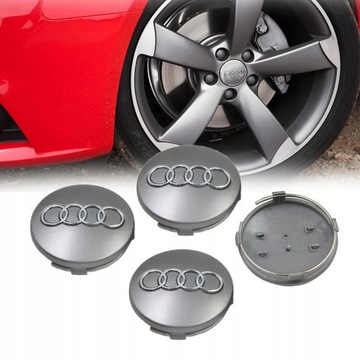 4x AUDI DEKIELKI KAPSLE ZAŚLEPKI 60MM 4B0601170