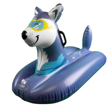 ŚLIZGACZ - dmuchane sanki na śnieg - Pies Husky