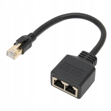 РАЗВЕТВИТЕЛЬ ETHERNET 2 РАЗЪЕМА RJ45