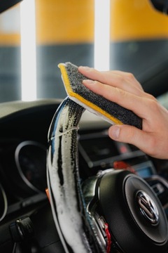 Рабочий материал скруббер - универсальная подушка для очистки интерьера