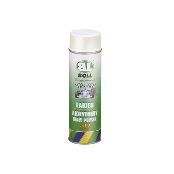Lakier biały połysk BOLL spray 500ml