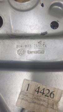 MECHANIZMUS OKNO PŘEDNÍ LEVÝ VW PASSAT B5