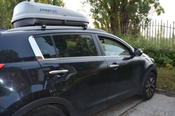 Шторы солнцезащитные козырьки на магнитах для Kia Sportage 3 2010-2015 гг.