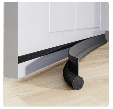 GRUBA USZCZELKA DO DRZWI NA RZEP ANTYPRZECIĄGOWA USZCZELNIAJĄCA ANTYWIATR