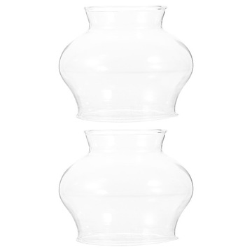 Lampa naftowa Latarnia Płynny abażur Vintage Glass