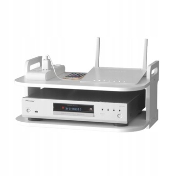Kabel Power Plug Box Modem Router z półką