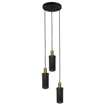 Light Prestige Tirana LP-945/3P BK lampa wisząca żyrandol