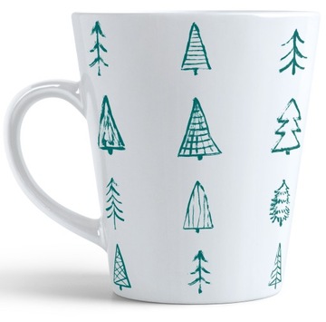 ŚWIĄTECZNY KUBEK LATTE 330ml PREZENT NA ŚWIĘTA