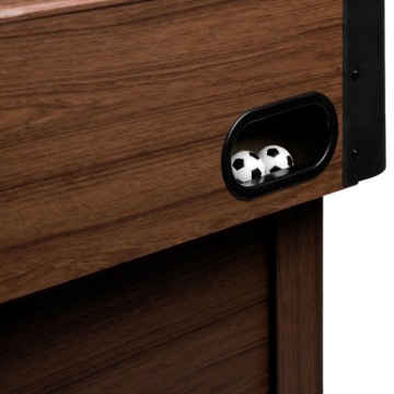 СТОЛ ДЛЯ НАСТОЛЬНОГО ФУТБОЛА NEOSPORT 118X61X79 СМ ТЕМНО-КОРИЧНЕВЫЙ ПРОЧНЫЙ