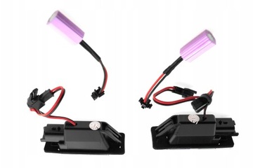 NISSAN JUKE NV200 VERSA LAMPY TABULKY LED