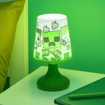 Ночная лампа Minecraft 18,50 см — лицензирован режим изменения цвета