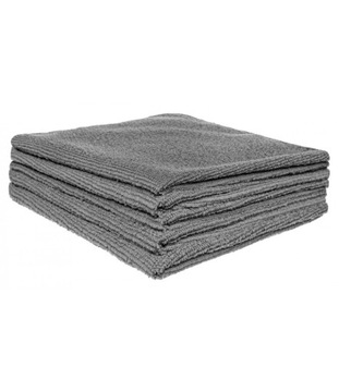 MIKROFIBRA SZARA 320g SZMATKA 40x40 ŚCIERKA 5szt