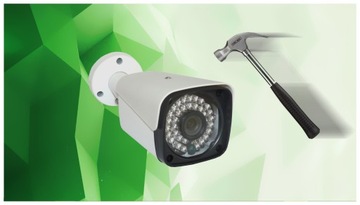 Комплект МОНИТОРИНГА с 4 внешними камерами по 5 Мпикс.