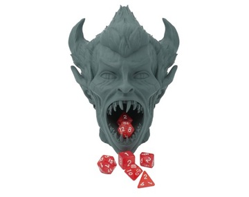 Wampir wieża do kości - Dice Tower Szary ciemny