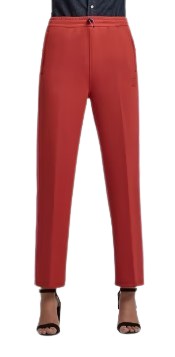 G-STARRAW rdzawoczerwone spodnie dresowe lampasyXL