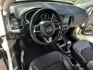 Jeep Compass II SUV 1.4 MultiAir 140KM 2018 Jeep Compass SalonPL! Półskóra Grzane fotele, zdjęcie 8